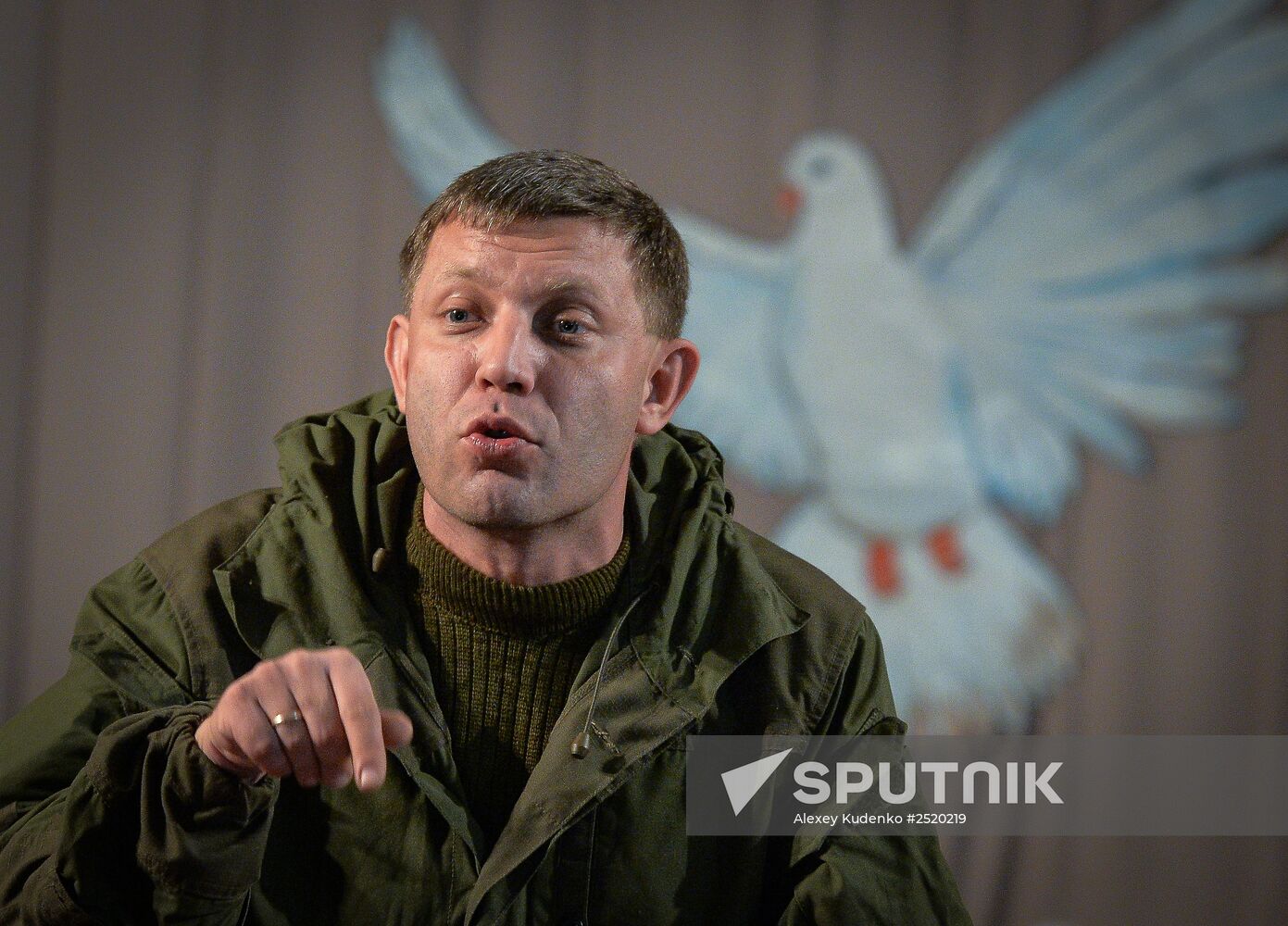 Alexander Zakharchenko visits Novoazovsk