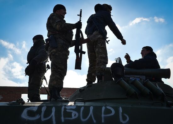 Alexander Zakharchenko visits Novoazovsk