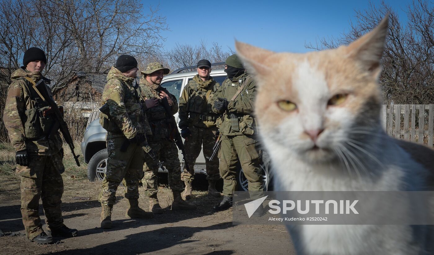 Alexander Zakharchenko visits Novoazovsk