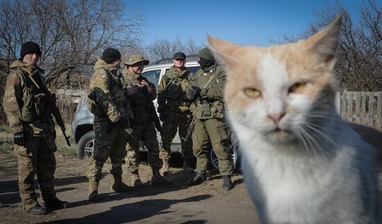 Alexander Zakharchenko visits Novoazovsk