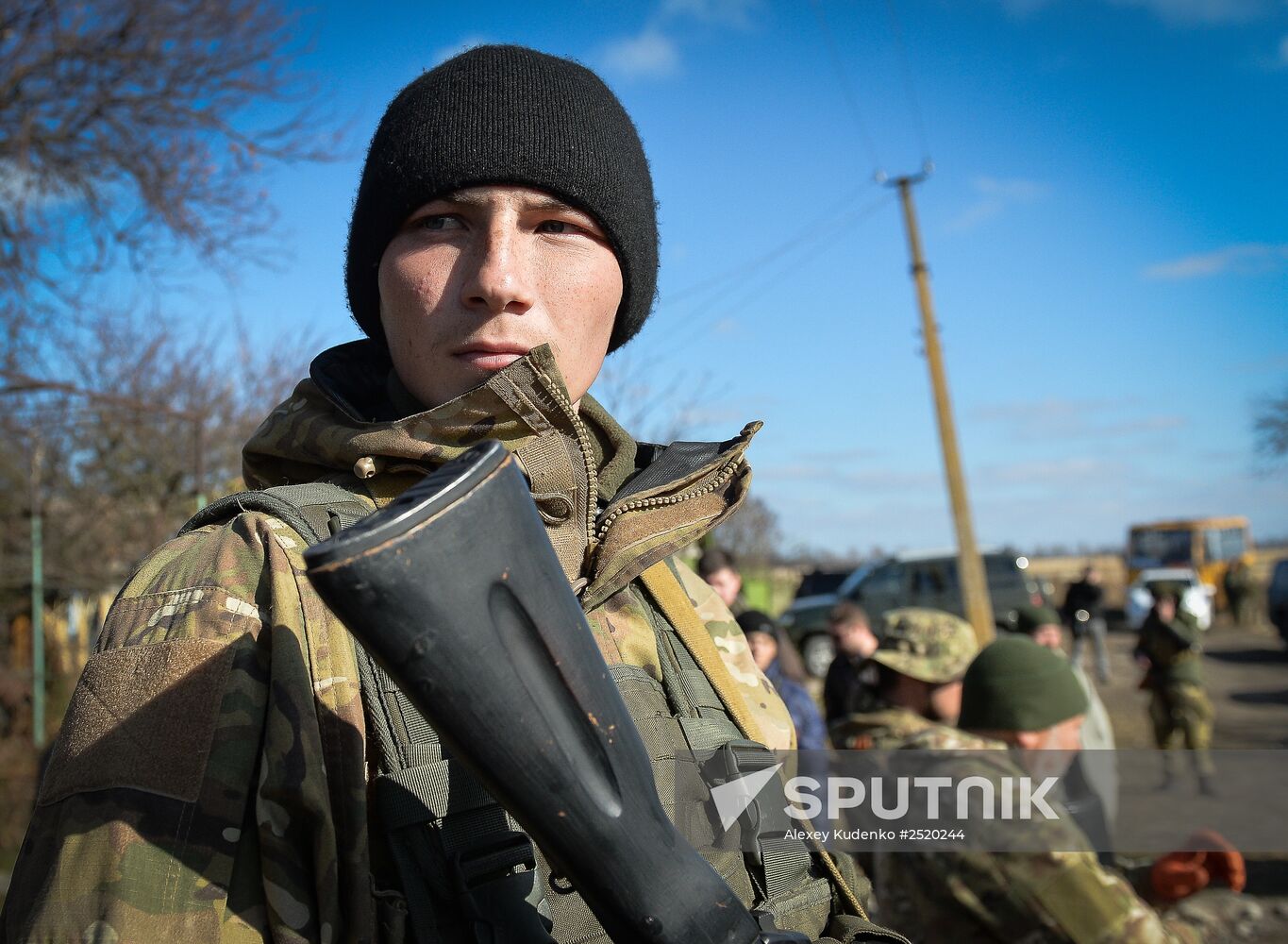 Alexander Zakharchenko visits Novoazovsk