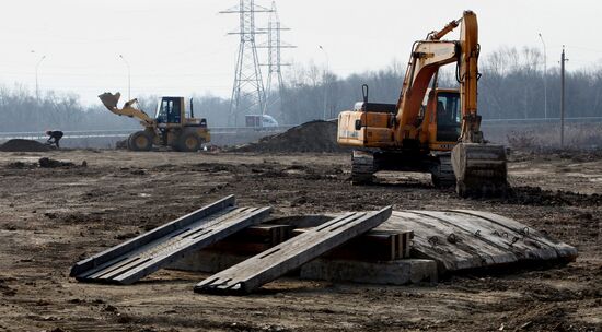 Construction of Primorskoye Koltso Sports and Technical Complex
