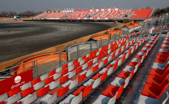 Construction of Primorskoye Koltso Sports and Technical Complex