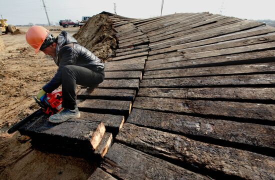 Construction of Primorskoye Koltso Sports and Technical Complex