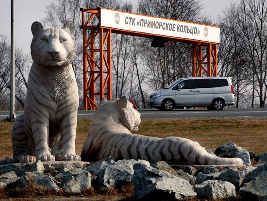 Construction of Primorskoye Koltso Sports and Technical Complex