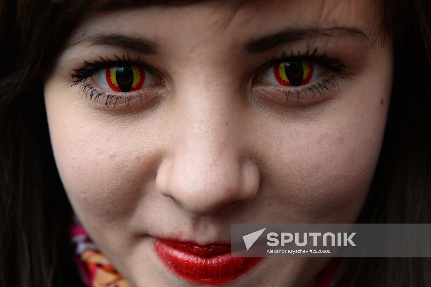 Halloween celebration in Novosibirsk