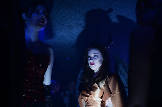 Halloween celebrated in Russian regions