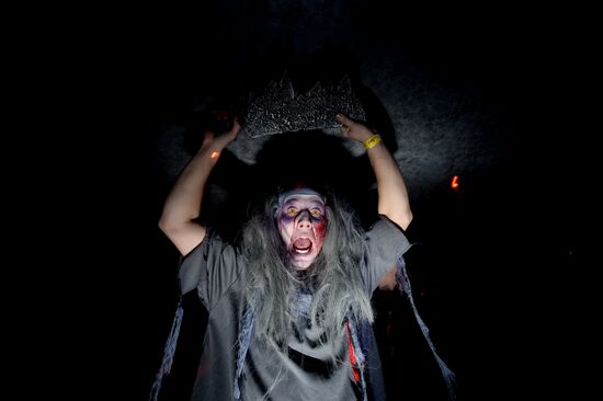 Halloween celebrated in Russian regions
