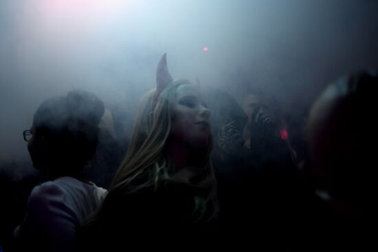 Halloween celebrated in Russian regions