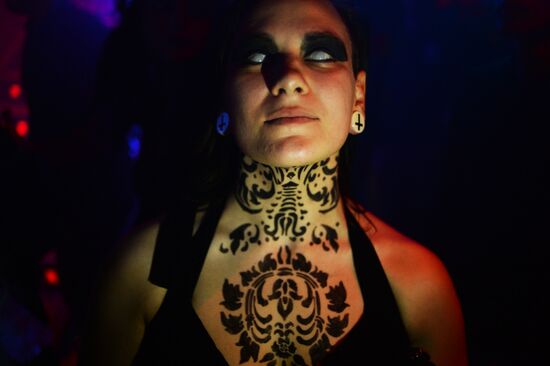 Halloween celebrated in Russian regions
