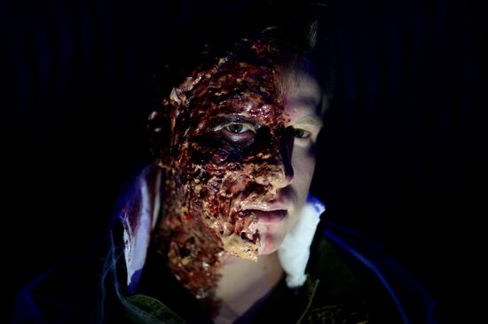 Halloween celebrated in Russian regions