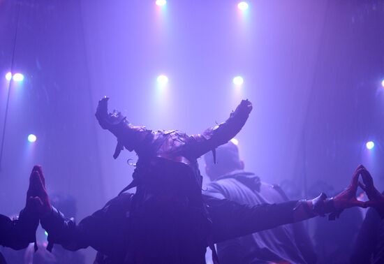 Halloween celebrated in Russian regions
