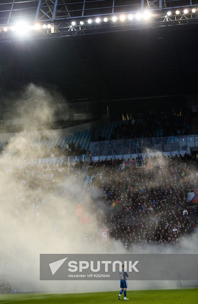 Football. Russian Premiere League. CSKA vs. Zenit