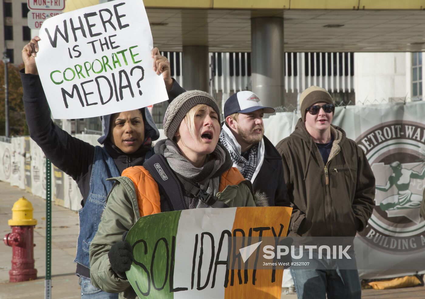 Detroit residents protest against water shutoffs