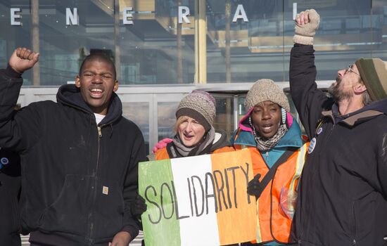 Detroit residents protest against water shutoffs