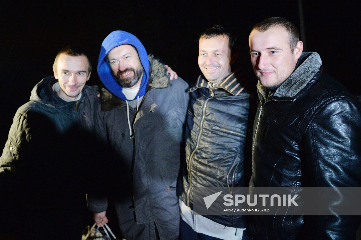Prisoners of war exchanged in Donetsk suburb