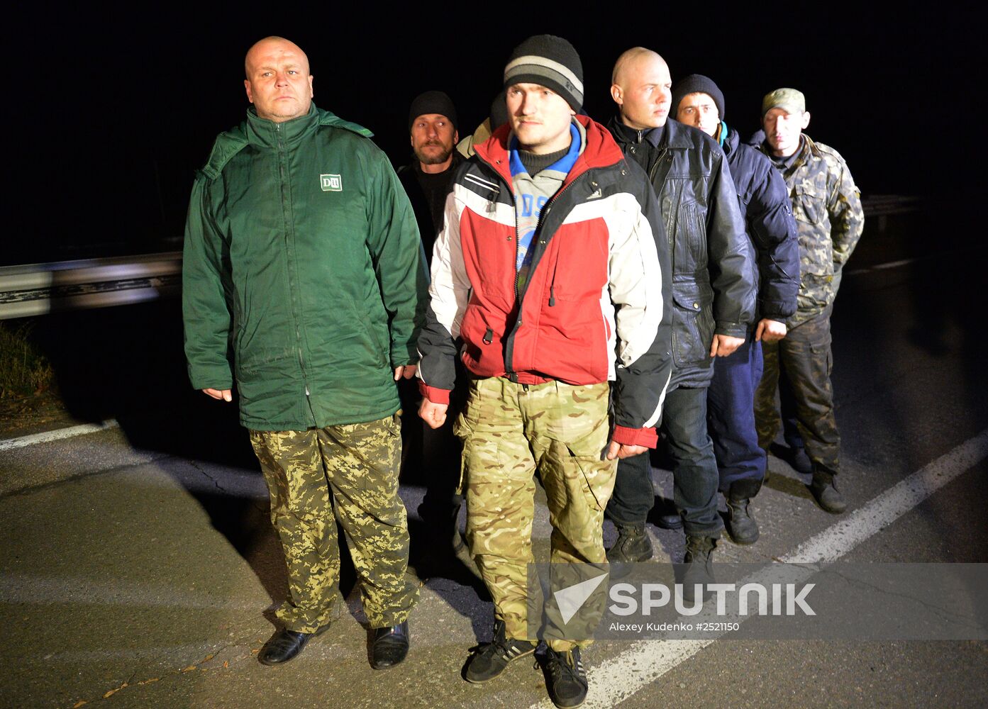 Prisoners of war exchanged in Donetsk suburb