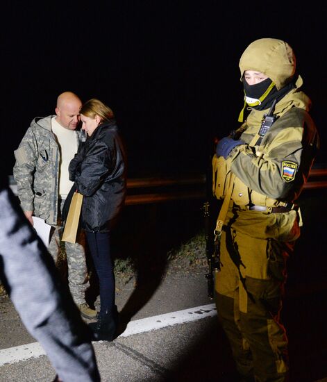 Prisoners of war exchanged in Donetsk suburb