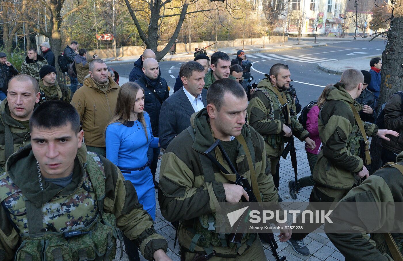 Elections for regional leader and parliament in Donetsk People's Republic