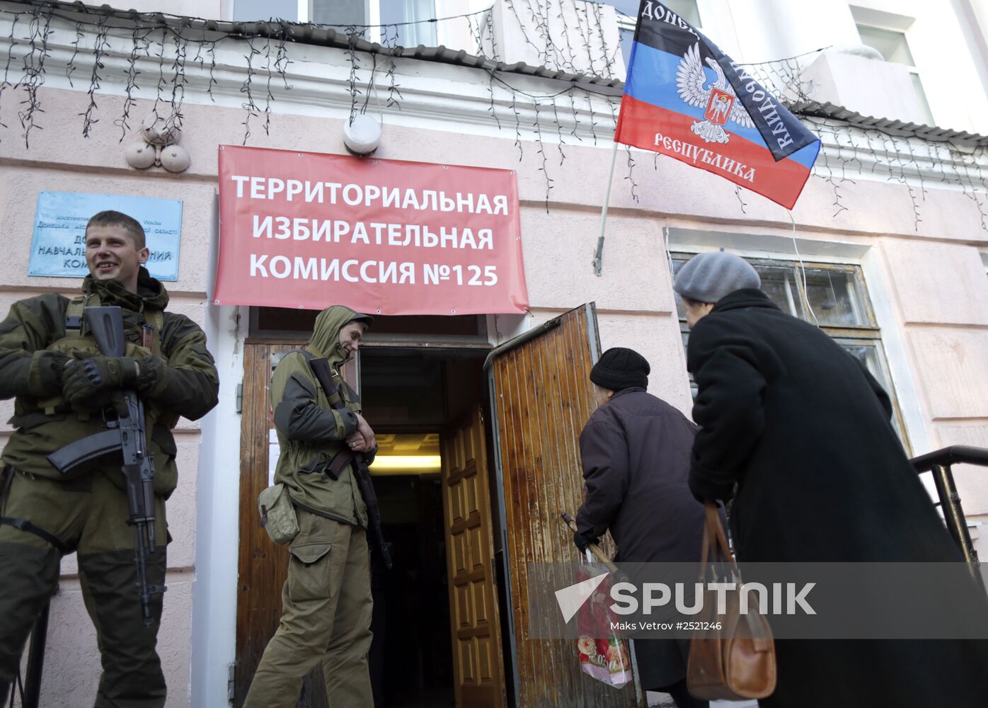 Elections for regional leader and parliament in Donetsk People's Republic