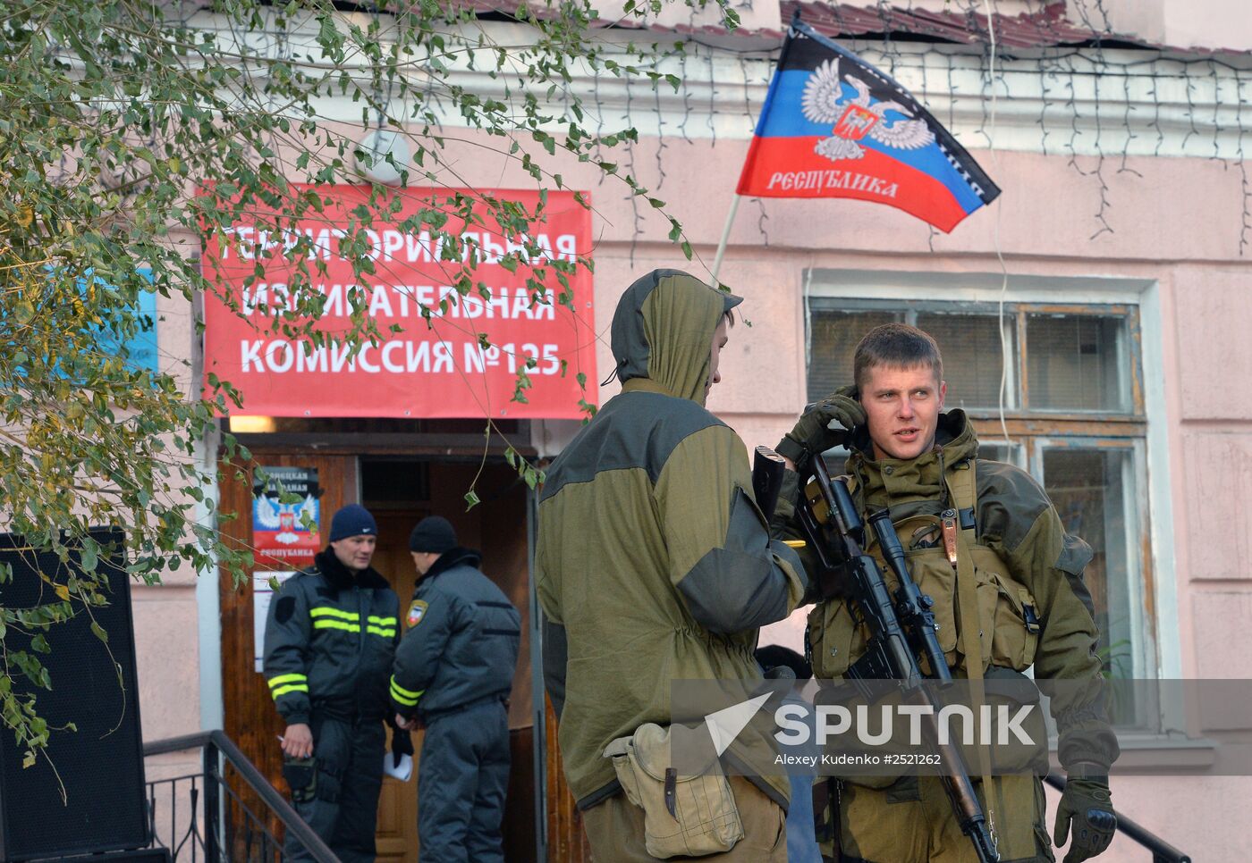 Elections for regional leader and parliament in Donetsk People's Republic