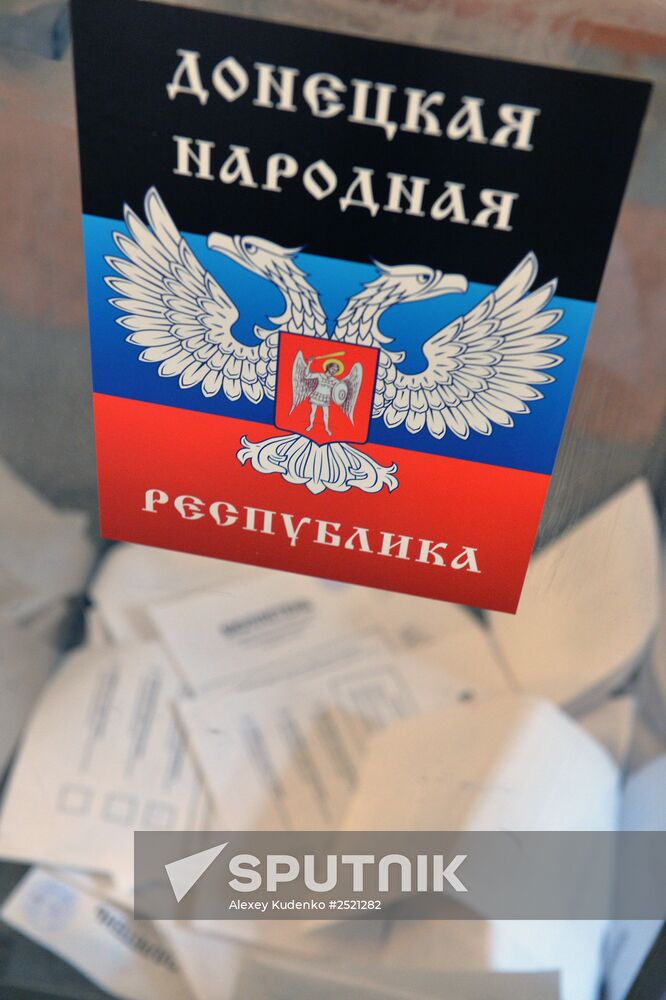 Elections for regional leader and parliament in Donetsk People's Republic