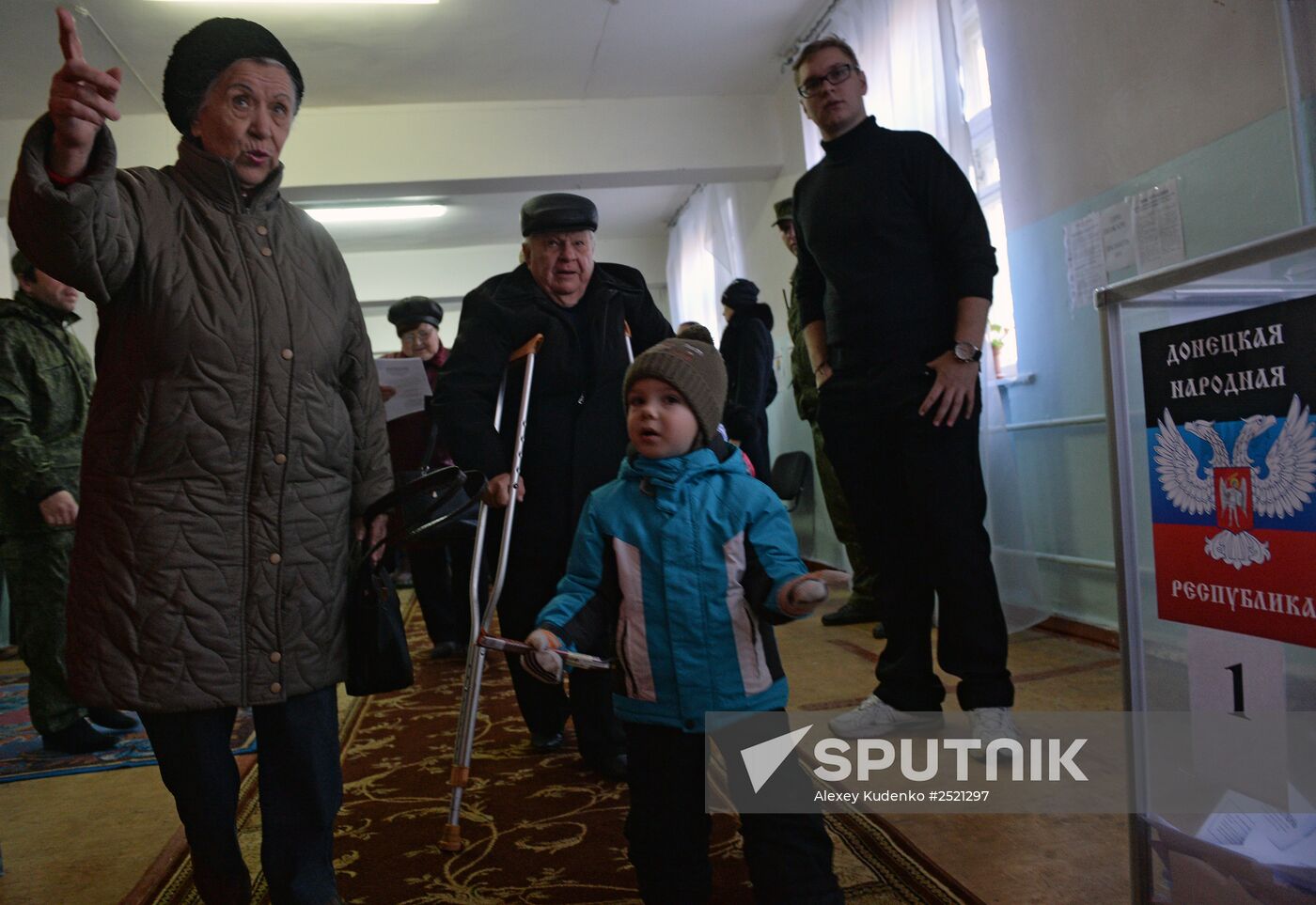 Elections for regional leader and parliament in Donetsk People's Republic