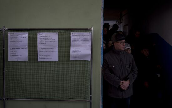Elections for regional leader and parliament in Luhansk People's Republic