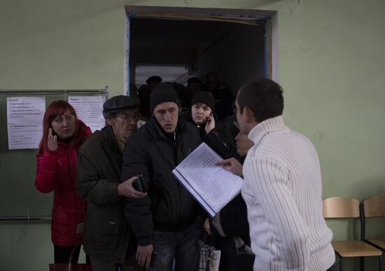 Elections for regional leader and parliament in Luhansk People's Republic