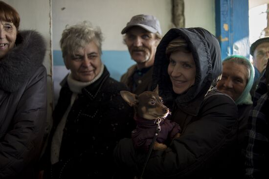 Elections for regional leader and parliament in Luhansk People's Republic