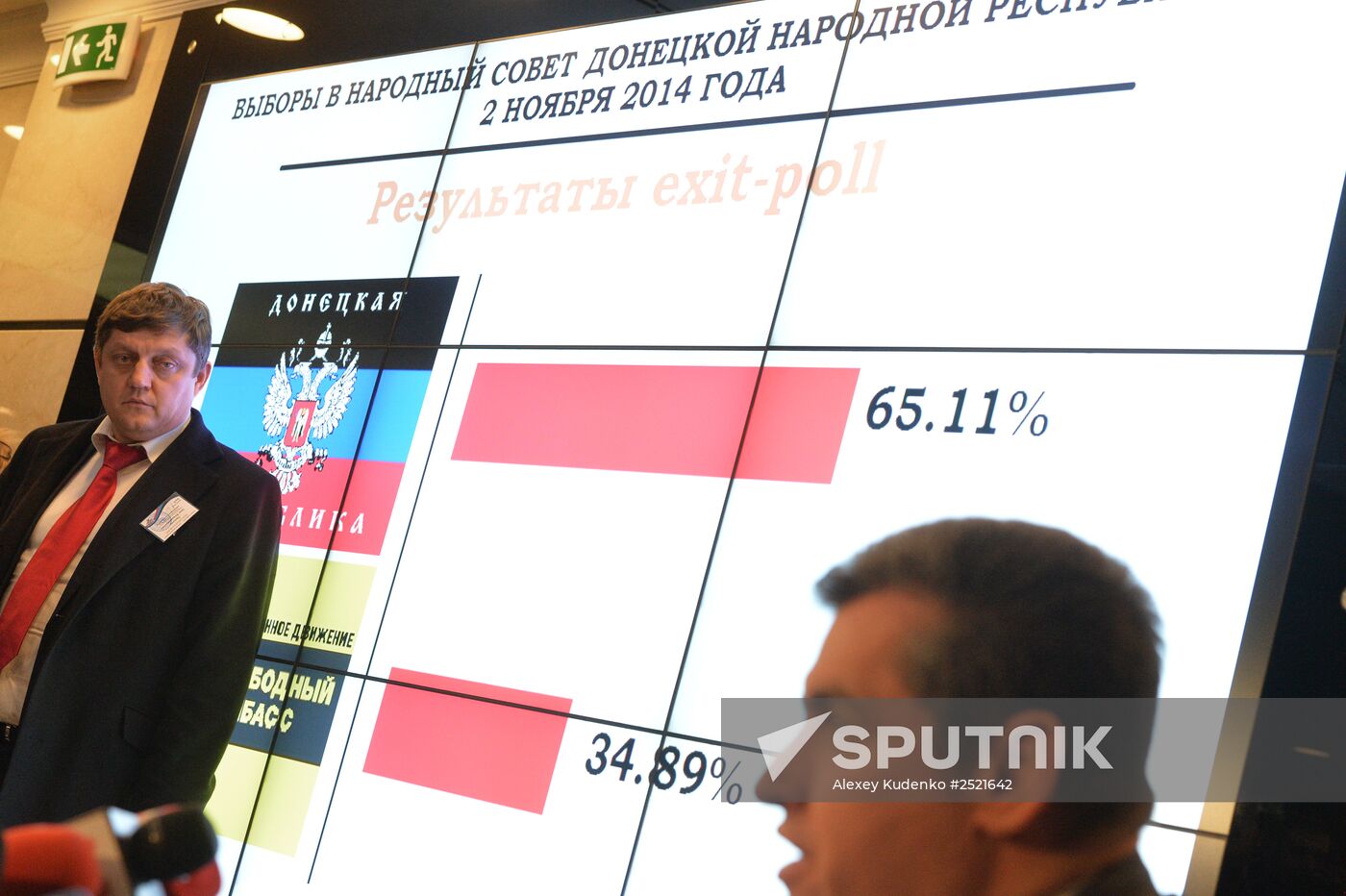 Counting of votes at elections in the Donetsk People's Republic