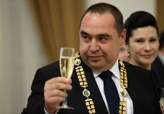 Igor Plotnitsky inaugurated official Head of Luhansk People's Republic