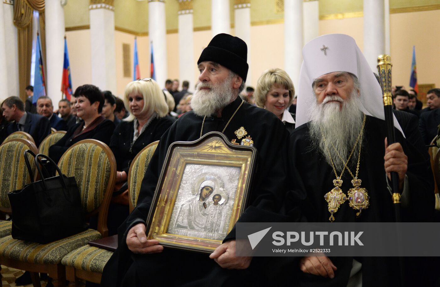 Igor Plotnitsky inaugurated official Head of Luhansk People's Republic