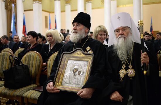 Igor Plotnitsky inaugurated official Head of Luhansk People's Republic