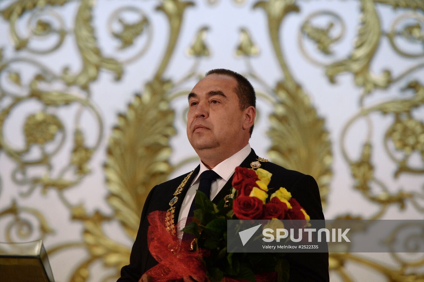 Igor Plotnitsky inaugurated official Head of Luhansk People's Republic