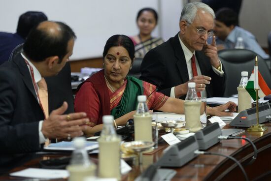 Meeting of Russian-Indian Intergovernmental Commission in New Delhi