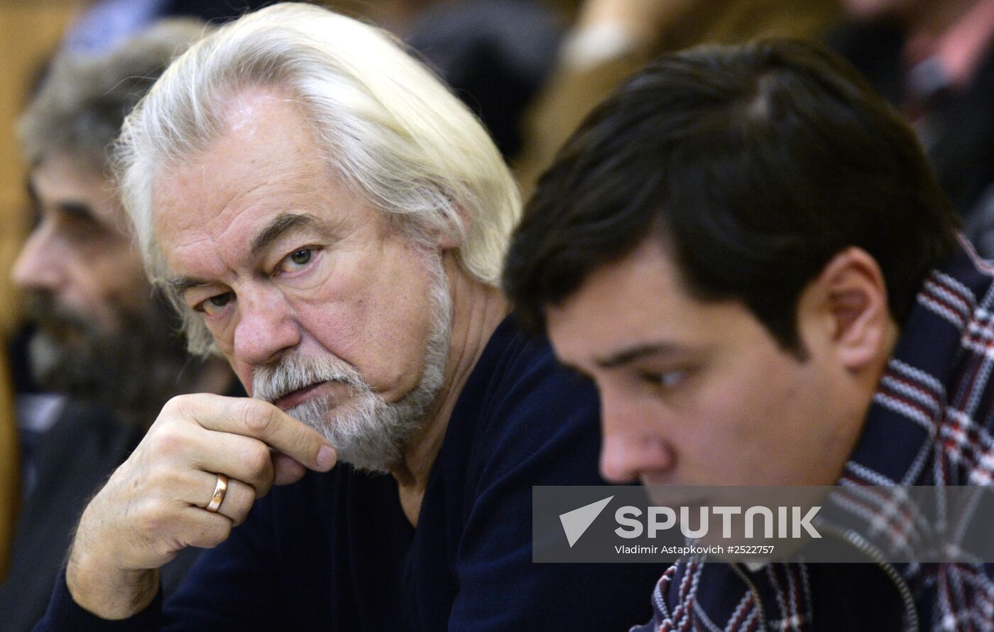 Russian Union of Filmmakers holds expanded meeting