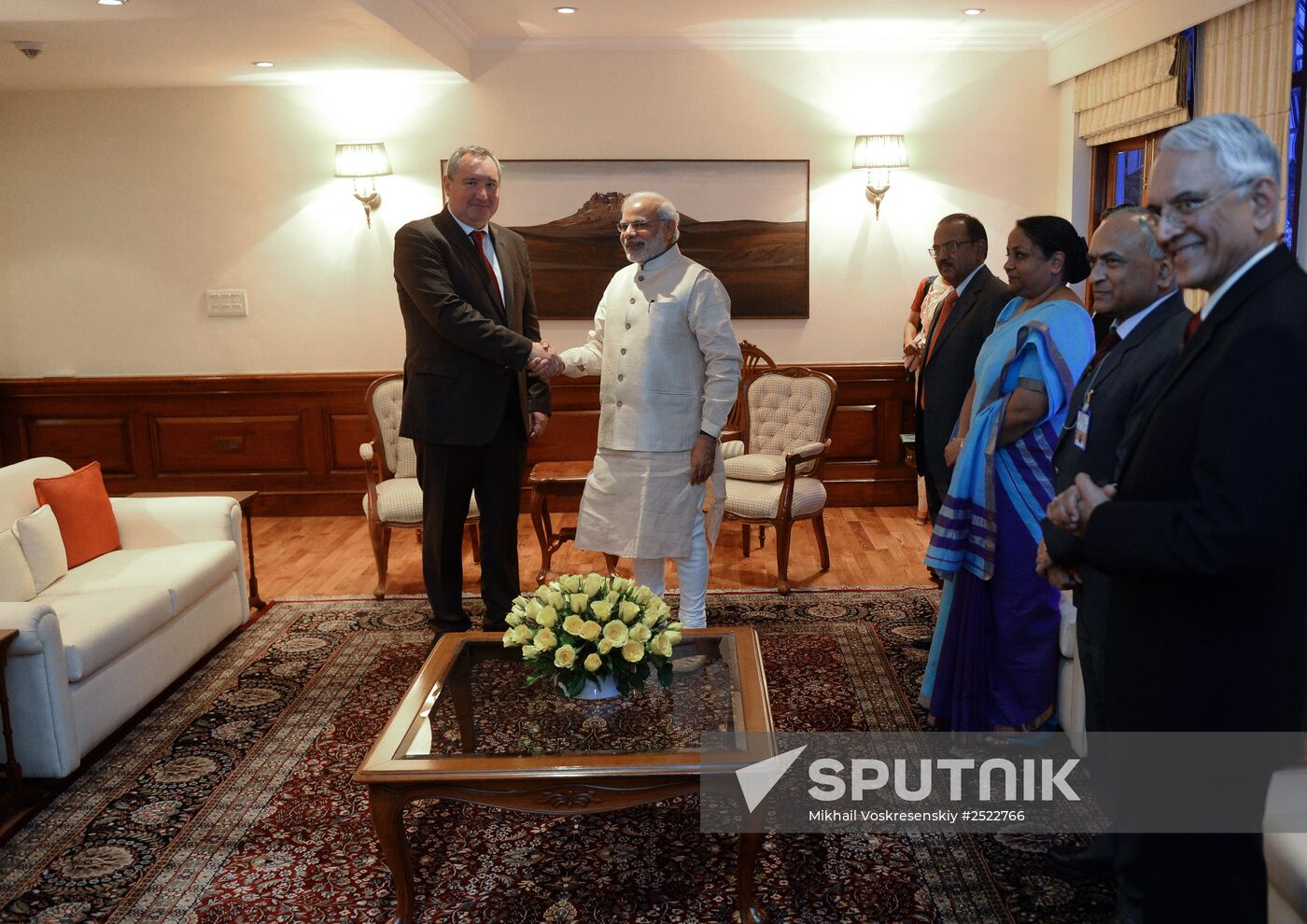 Dmitry Rogozin visits India