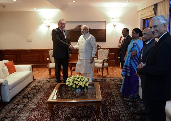 Dmitry Rogozin visits India