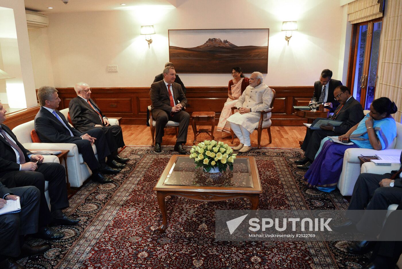 Dmitry Rogozin visits India