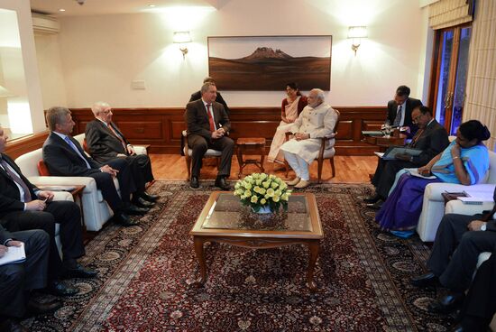 Dmitry Rogozin visits India