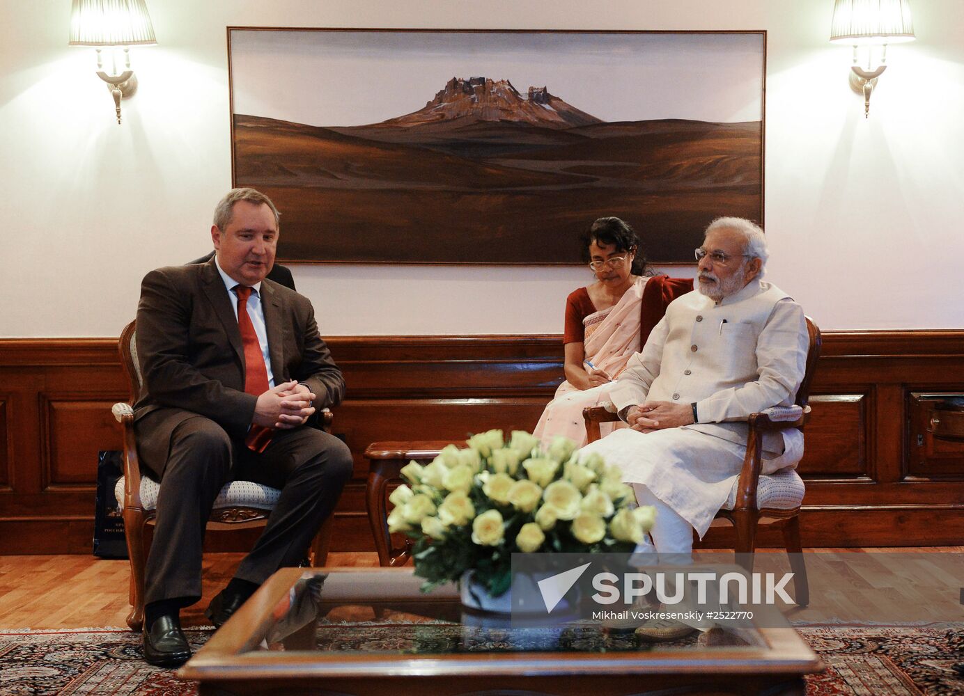 Dmitry Rogozin visits India
