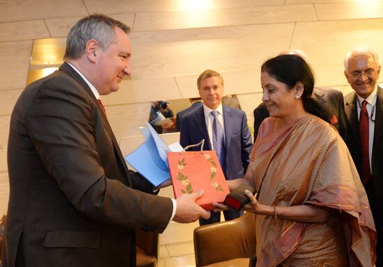 Dmitry Rogozin visits India