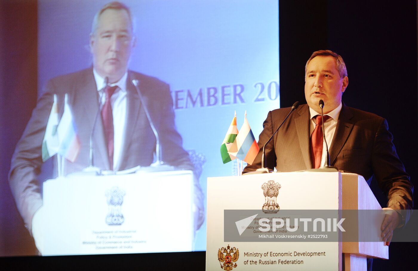 Dmitry Rogozin visits India