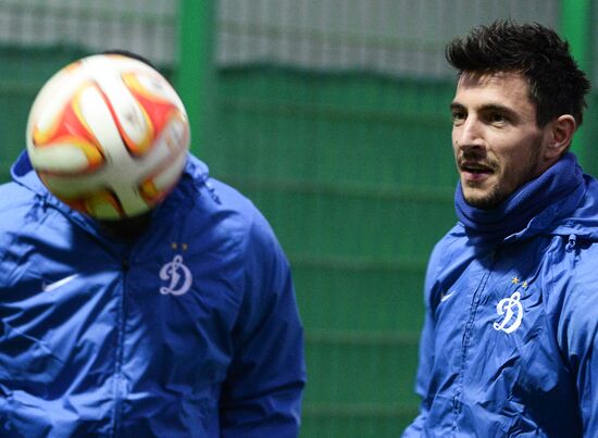 UEFA Europa League. FC Dynamo holds training session