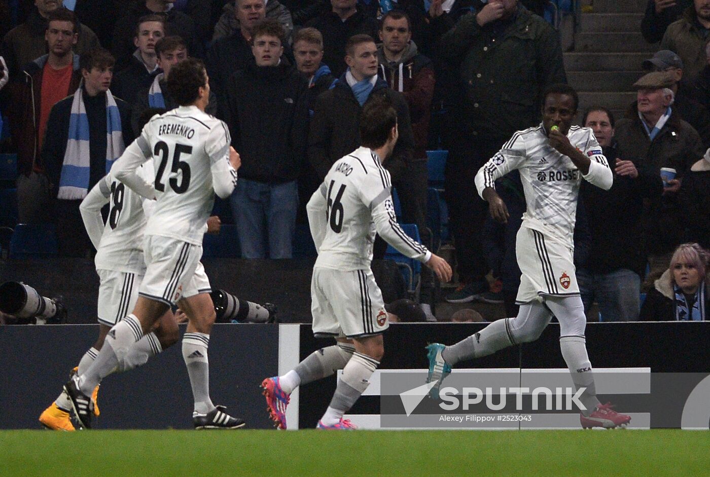 UEFA Champions League. Manchester City vs. CSKA