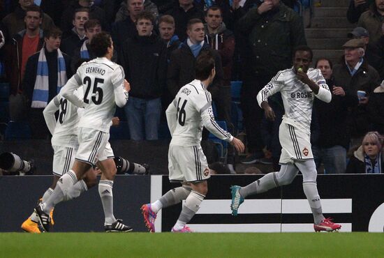 UEFA Champions League. Manchester City vs. CSKA