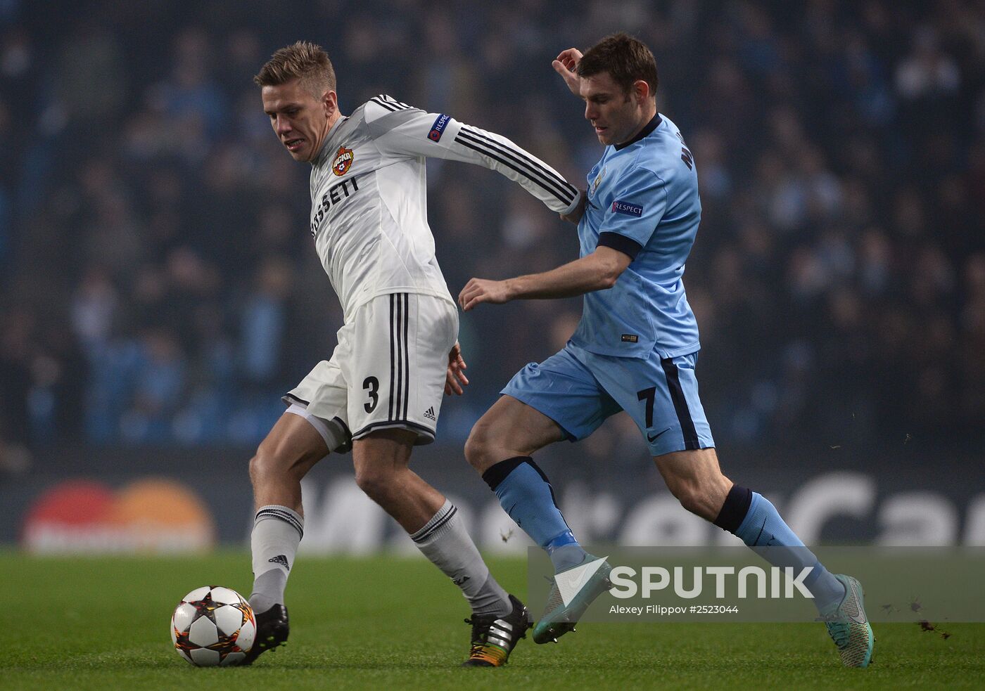 UEFA Champions League. Manchester City vs. CSKA