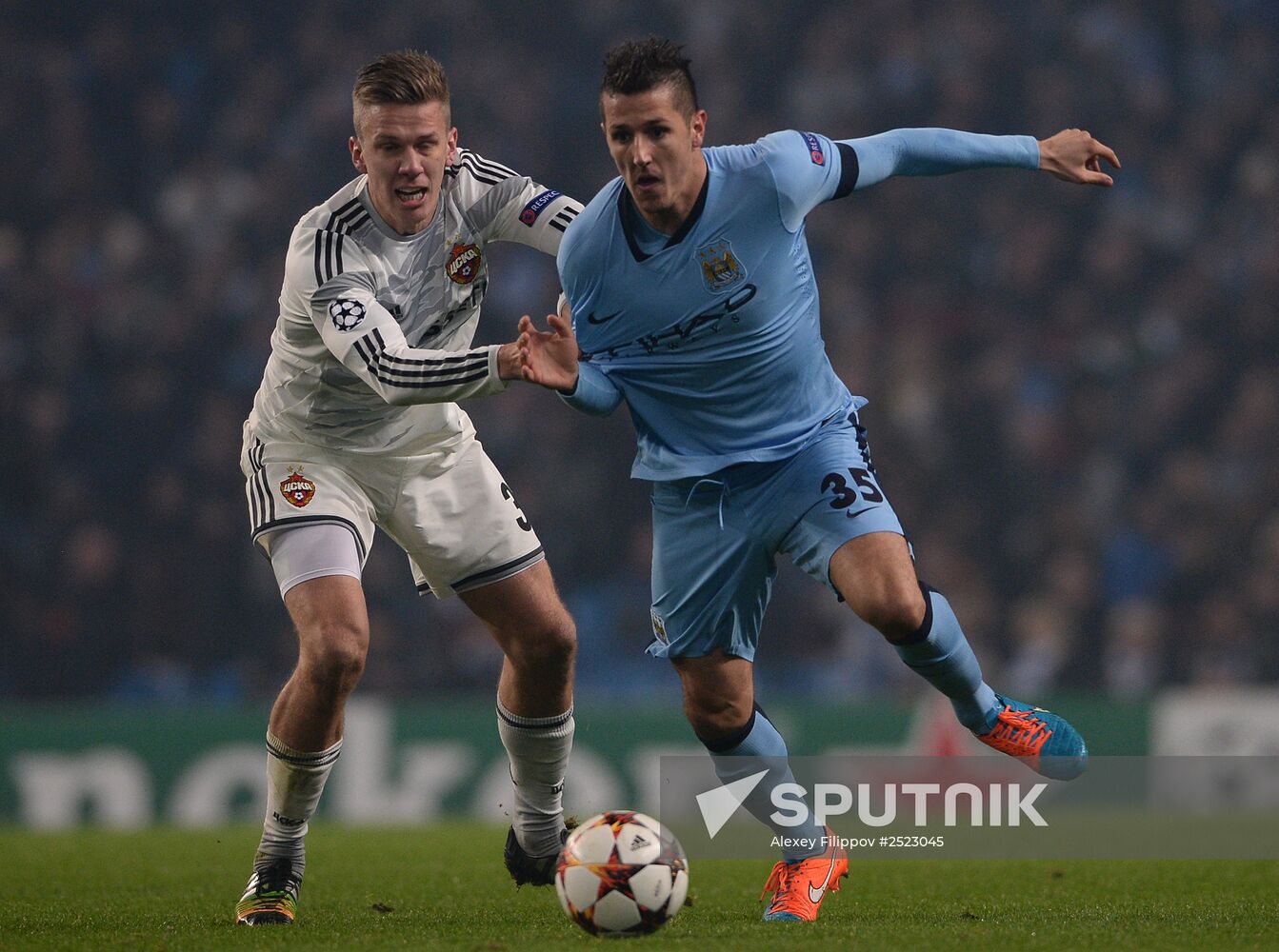 UEFA Champions League. Manchester City vs. CSKA
