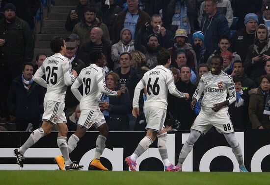 UEFA Champions League. Manchester City vs. CSKA